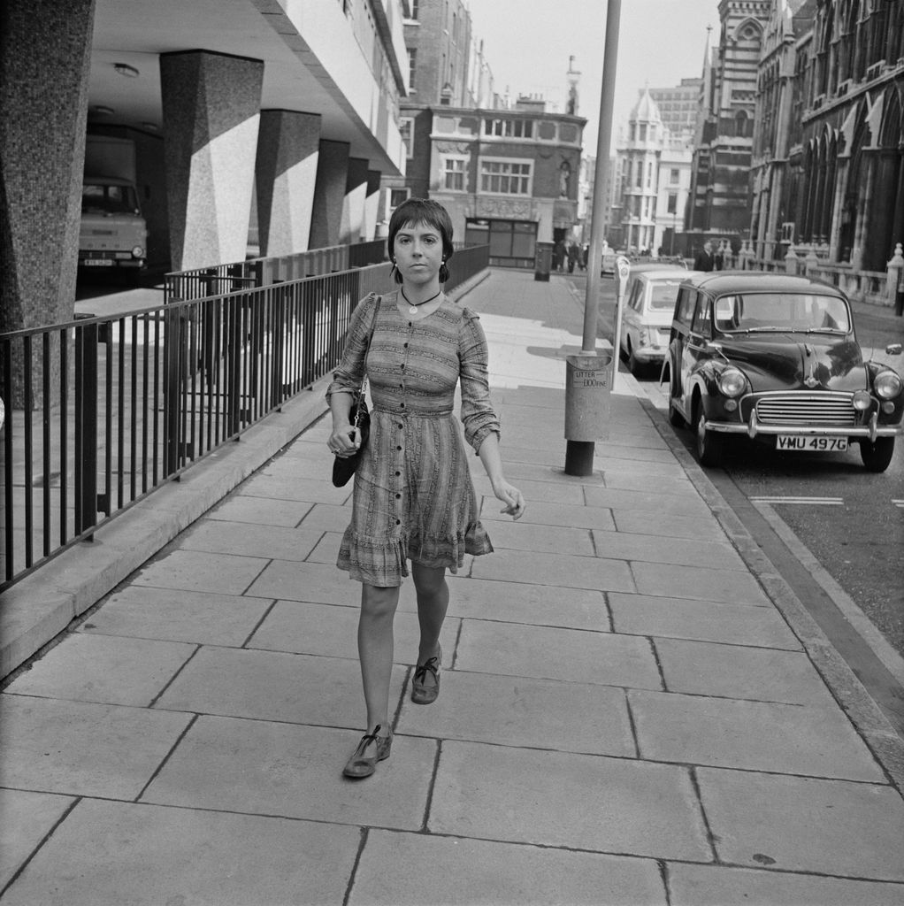 petronella barker walking in london 1972