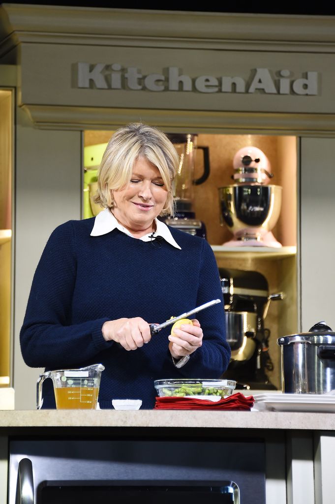 Martha Stewart cooking