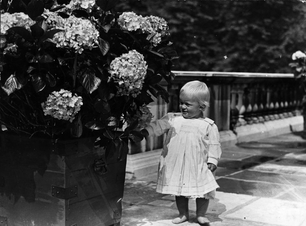 Prince Philip at one years old
