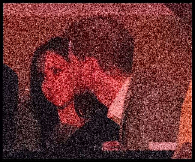 meghan and harry kiss invictus