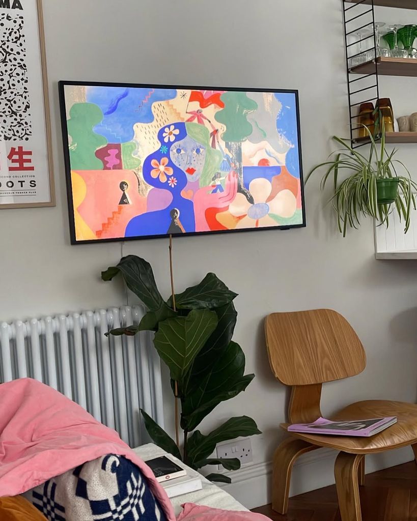 tv in living space