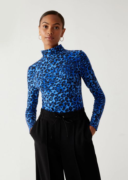 marks and spencer blue top