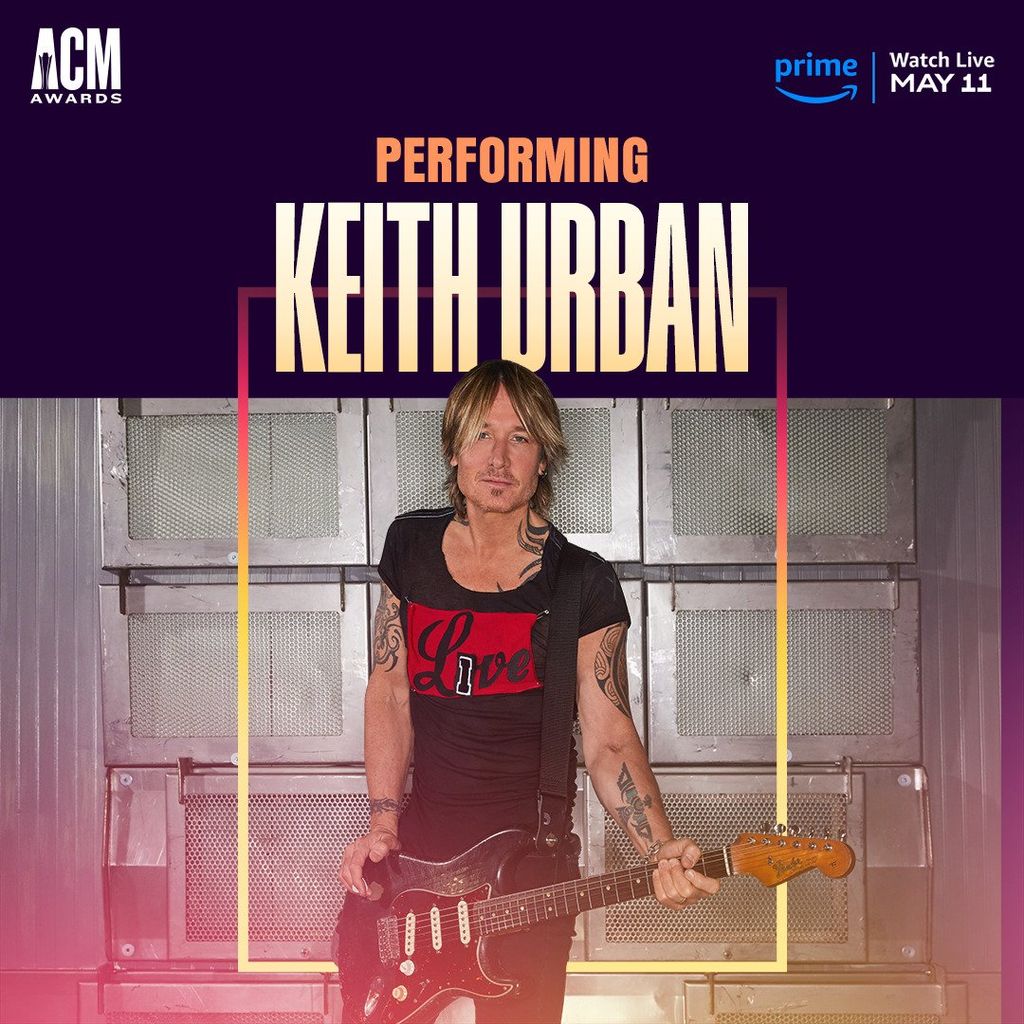 keith urban performing 2023 acm awards