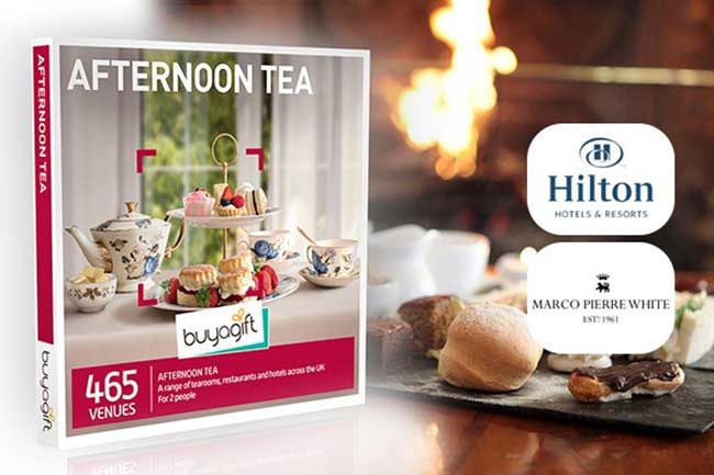 buy a gift afternoon tea