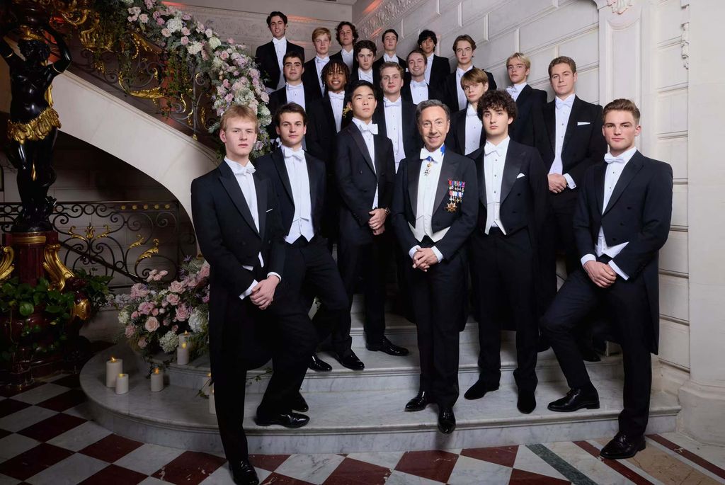 Meet the cavaliers with the master of ceremonies