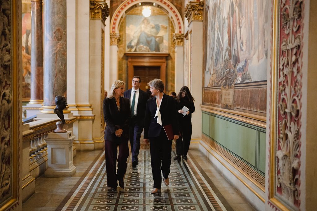 Sophie has long supported the work of the WPS