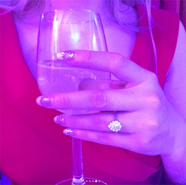 briony gardner engagement ring instagram