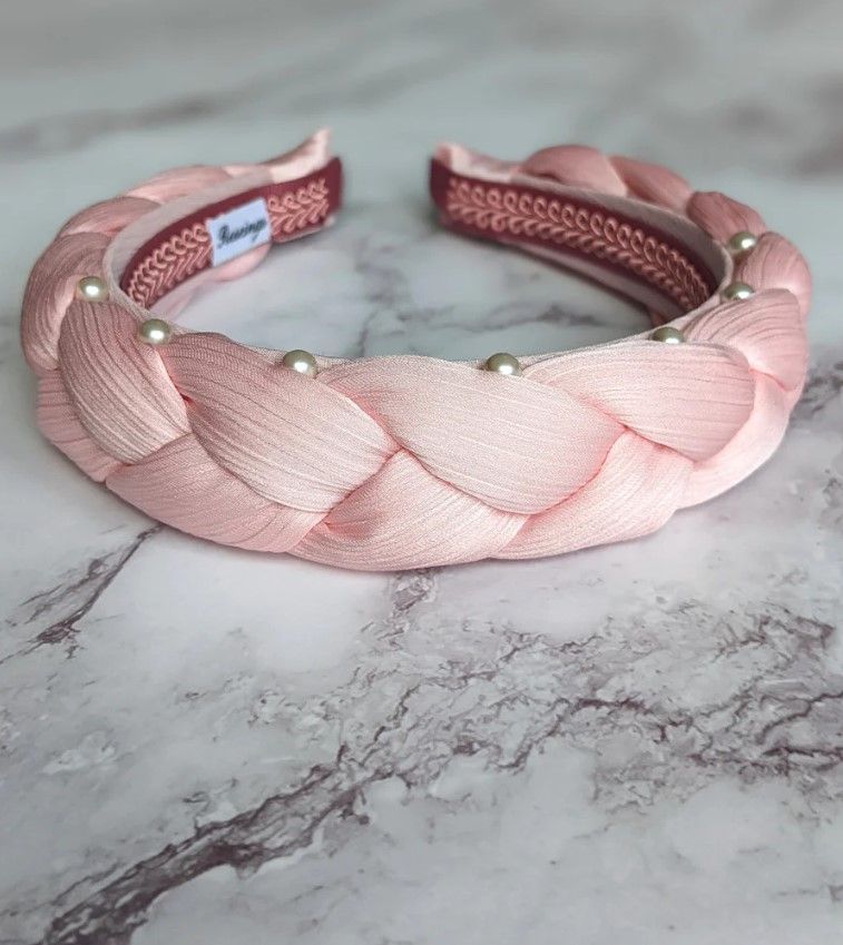 Roseings - Illyria headband in Baby Pink