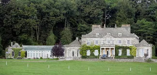 gatcombe park exterior of the building 