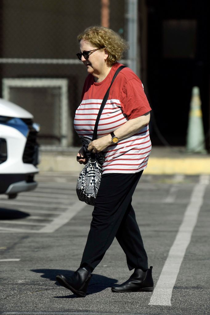 Winifred Freedman, 61, was seen walking through a Los Angeles parking lot