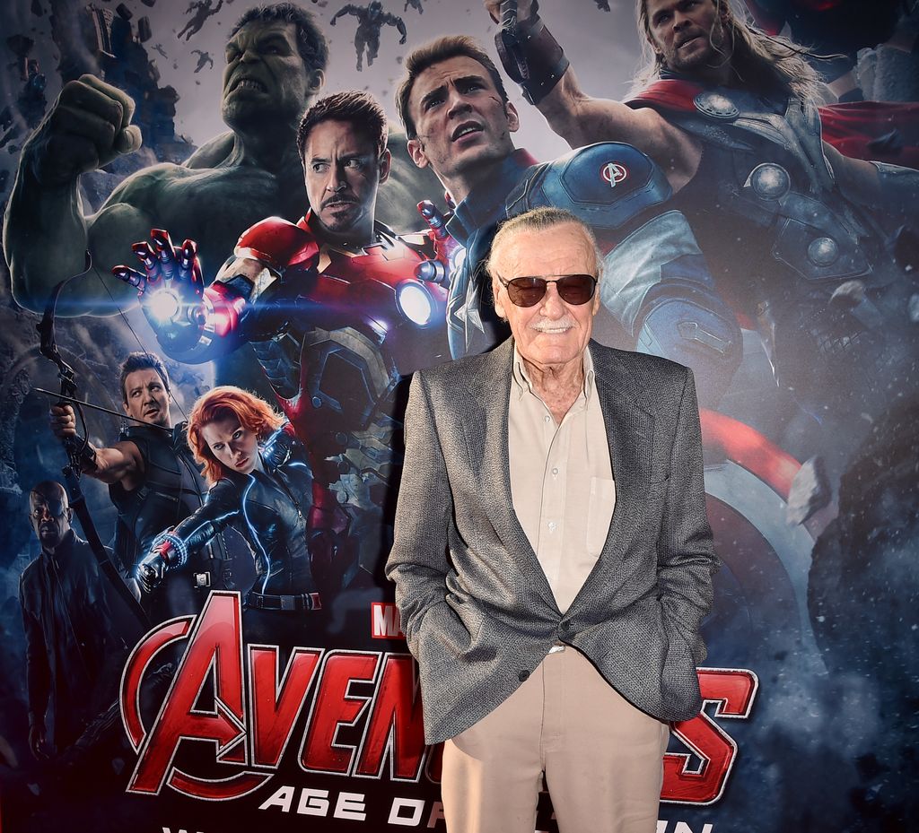 HOLLYWOOD, CA - APRIL 13:  Executive producer/Creator Stan Lee attends the premiere of Marvel's "Avengers: Age Of Ultron" at Dolby Theatre on April 13, 2015 in Hollywood, California.  (Photo by Kevin Winter/Getty Images)