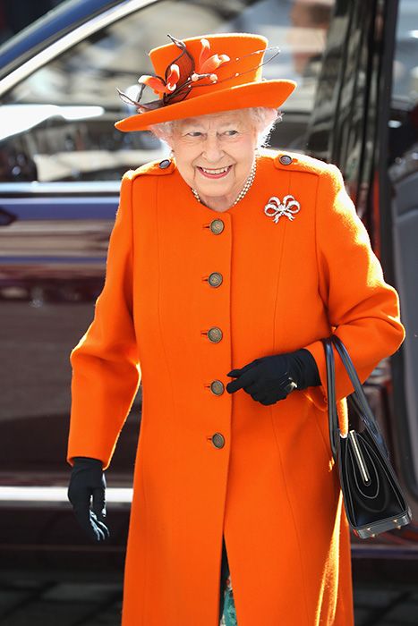 queen elizabeth orange