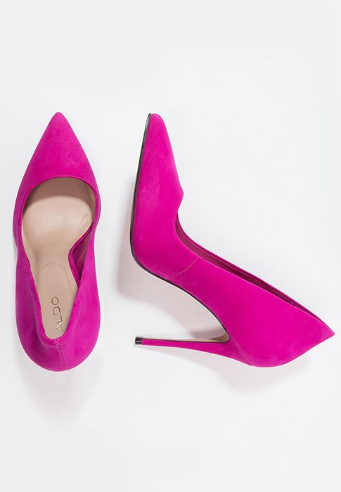pink high heels aldo