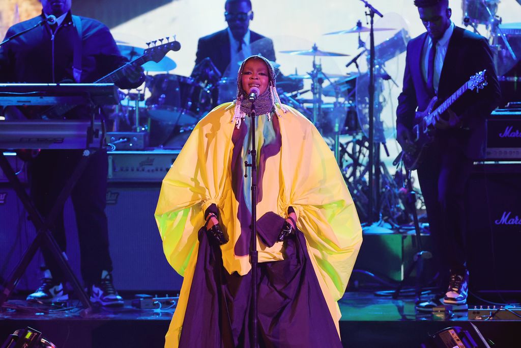 Lauryn Hill performs onstage during the 2024 BET Awards at Peacock Theater on June 30, 2024 in Los Angeles, California.