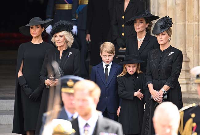 Royals queen funeral
