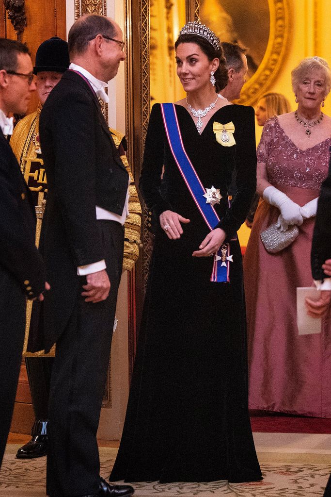 Princess Kate at the Diplomatic Corps Reception in 2019