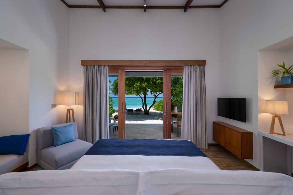 The villas have an amazing view of the sea