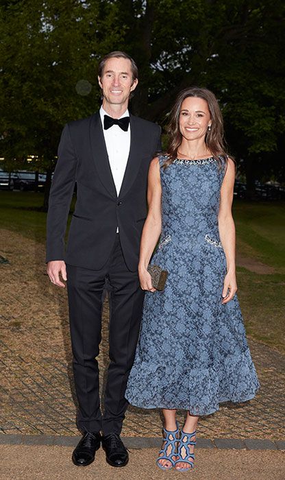 Pippa Middleton and James Matthews at the ParaSnowBall earlier this month