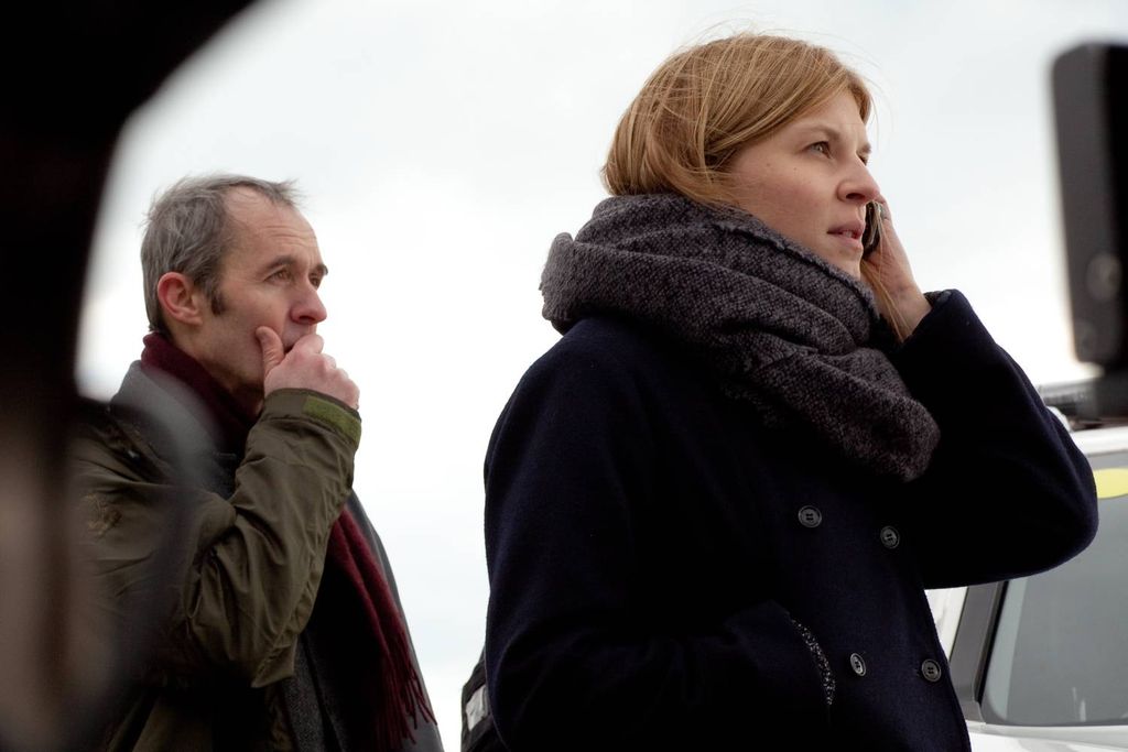 man and woman outdoors