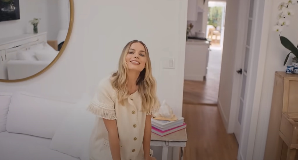 Margot Robbie shows inside of one of her properties