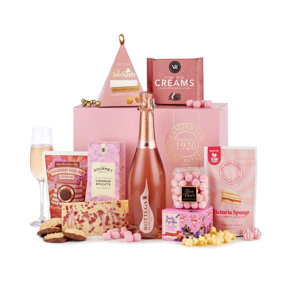 Bunches Luxury Rose Prosecco Gift Box