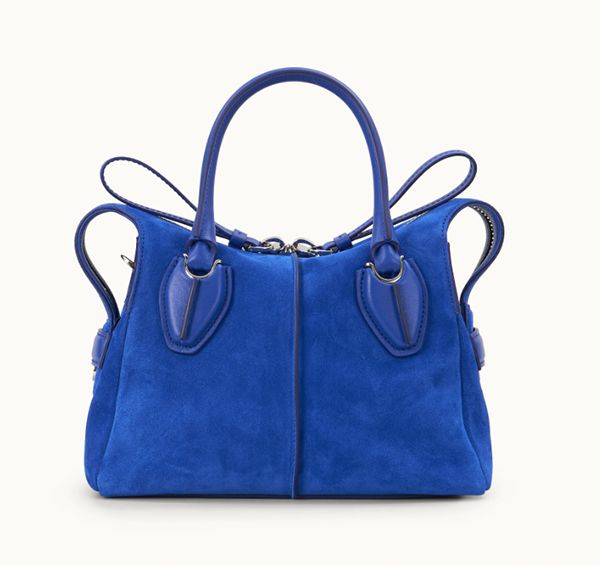 tods blue d styling bag