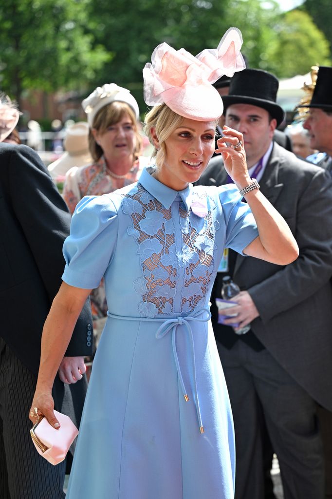 Zara Tindall looked more sun-kissed than ever at Royal Ascot