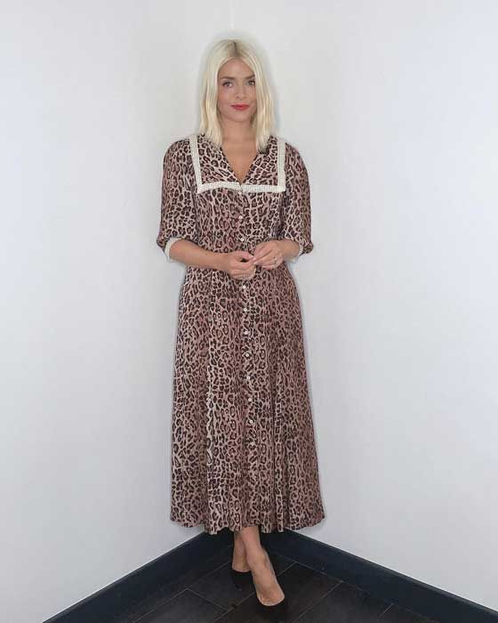 leopard print dress holly