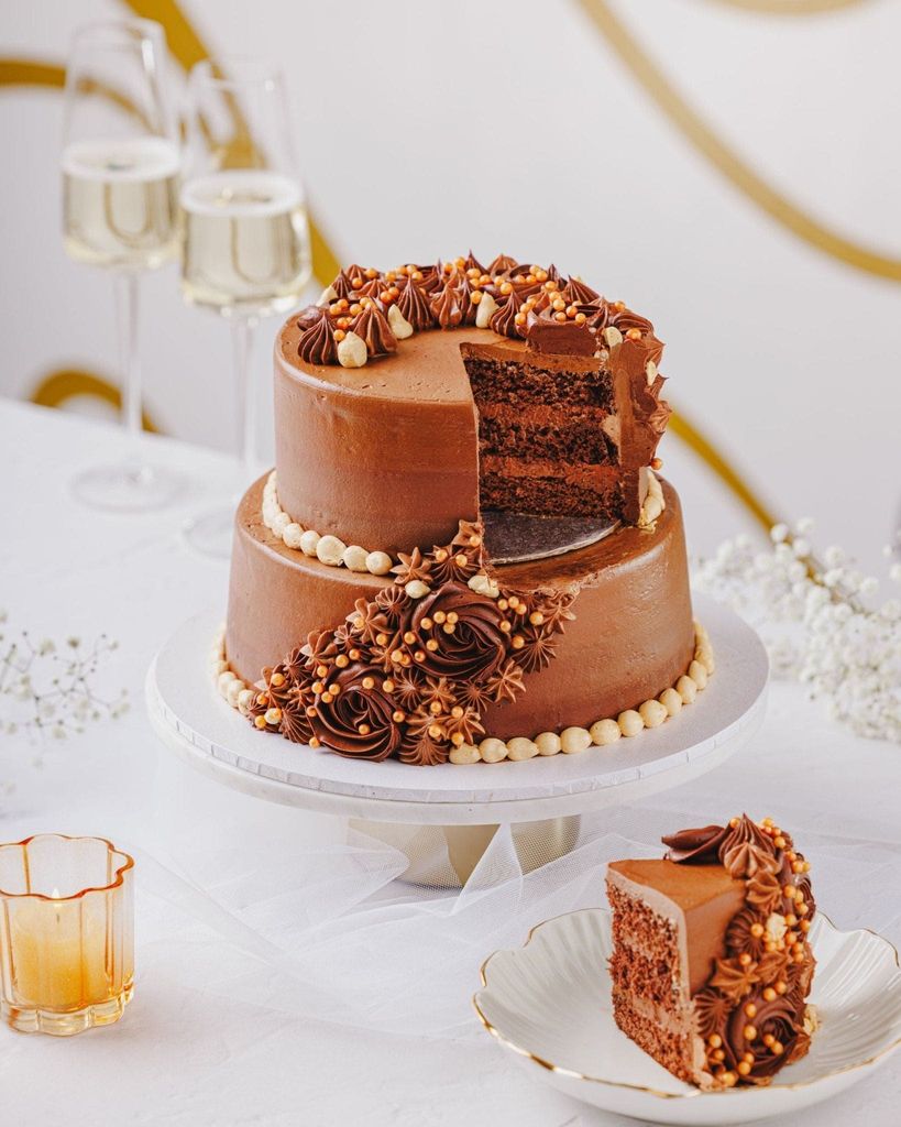 Patisserie Valerie Luxury Chocolate Wedding Cake
