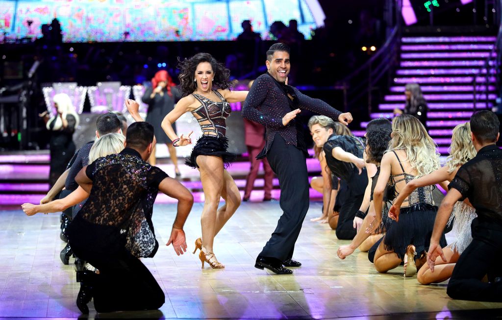 Dr Ranj Singh and Janette Manrara on strictly dancing