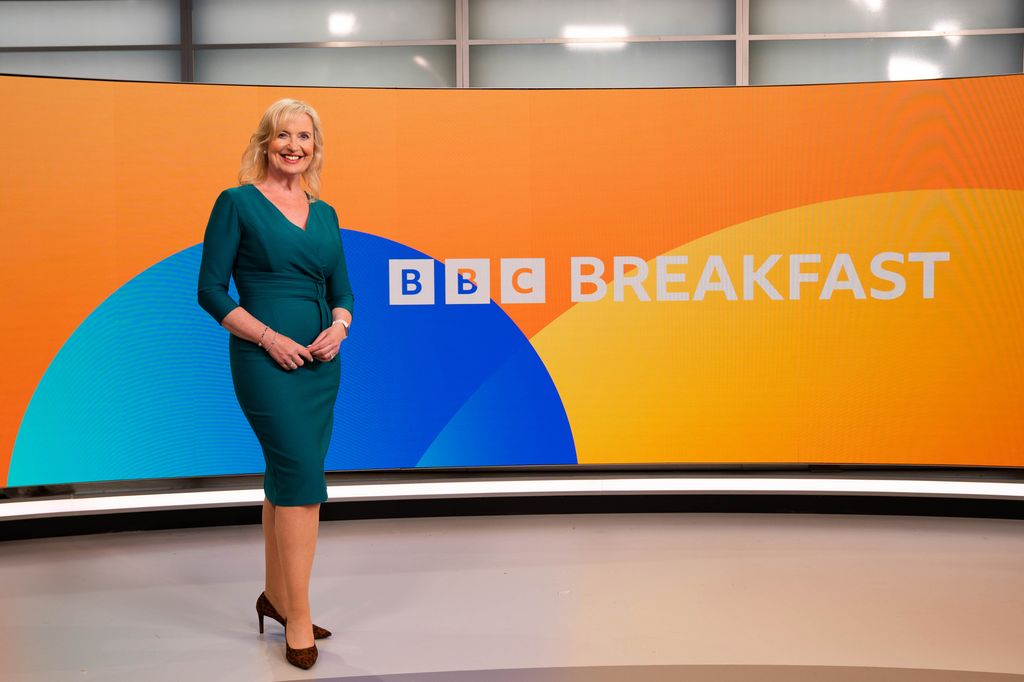 Carol Kirkwood on BBC Breakfast