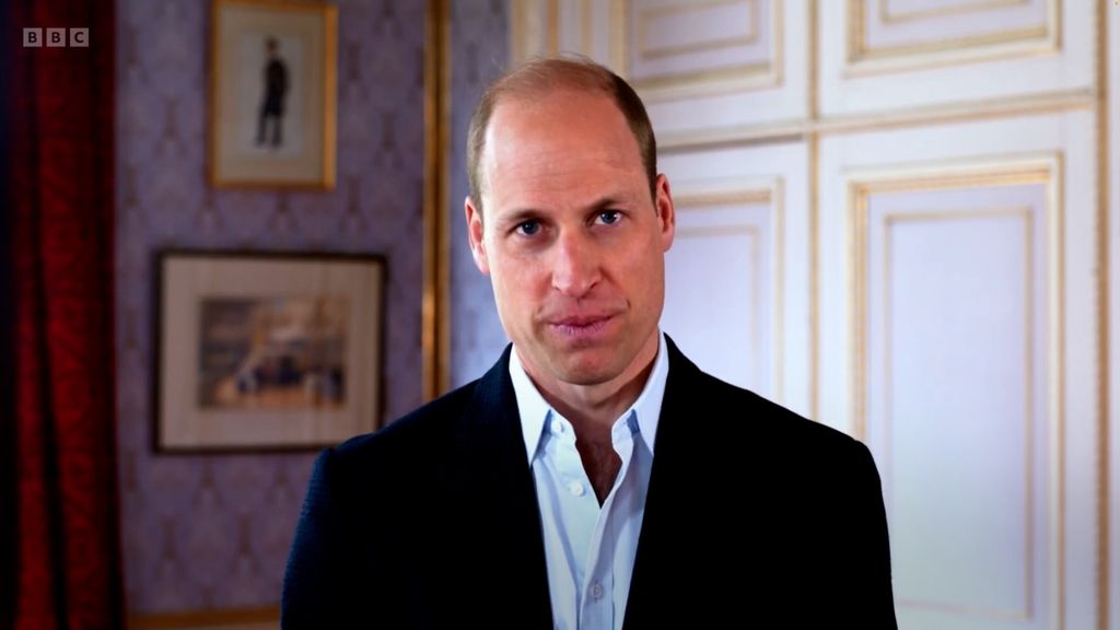 Prince William special TV BAFTAs 2024 video appearance