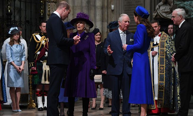 Royals at Commonwealth Day Service 2022