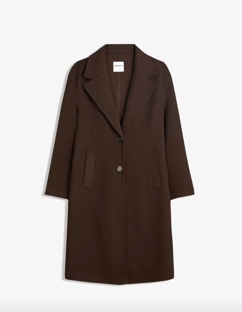 ASOS brown coat