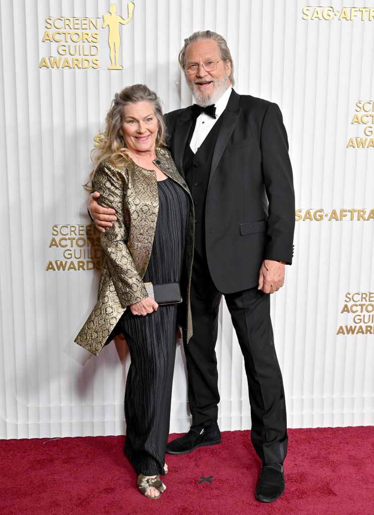 Susan Geston and Jeff Bridges attend the 29th Annual Screen Actors Guild Awards 
