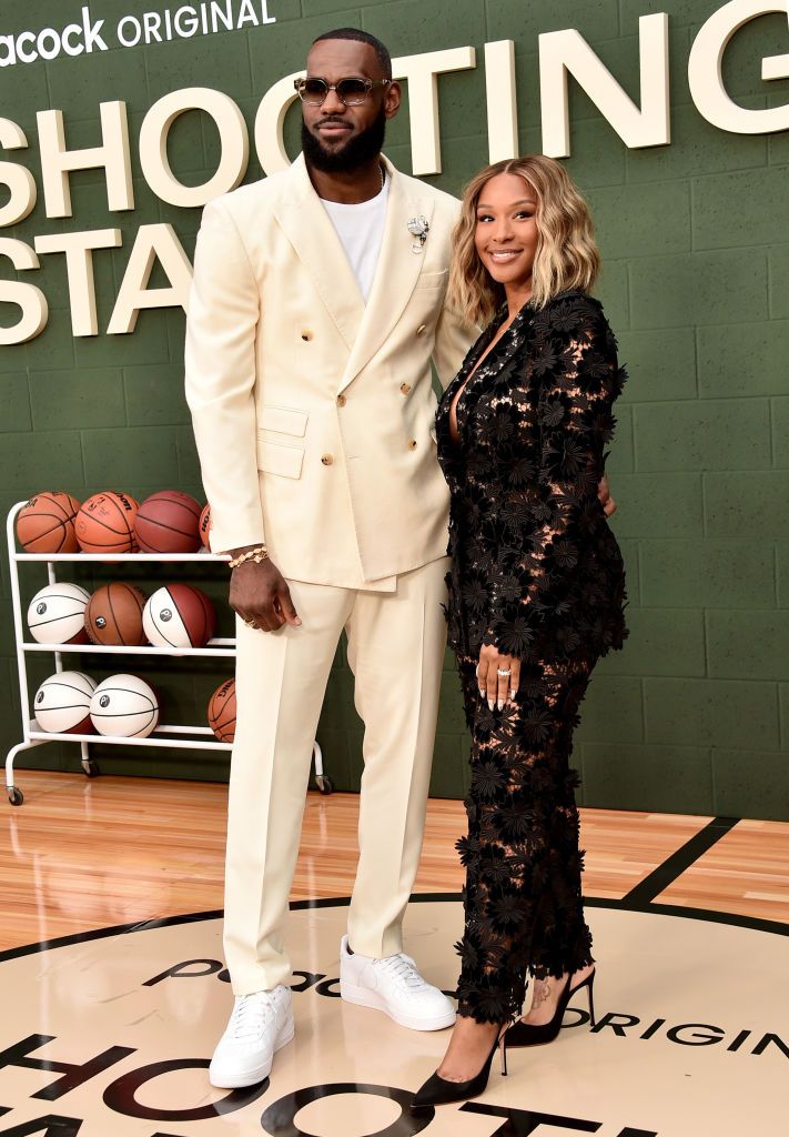 LeBron James and wife Savannah