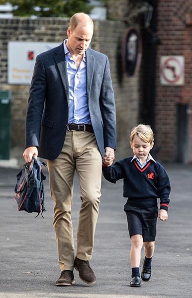 william george first day at school