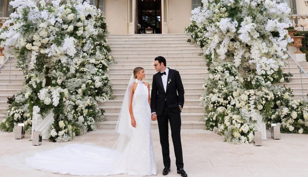 Sofia Richie and Elliot Grainge at Hotel du Cap-Eden-Roc in the south of France