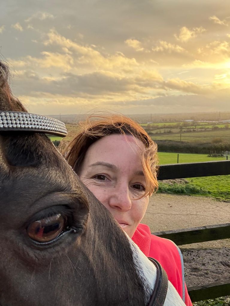 Emma Cox loves spending Christmas with her animals