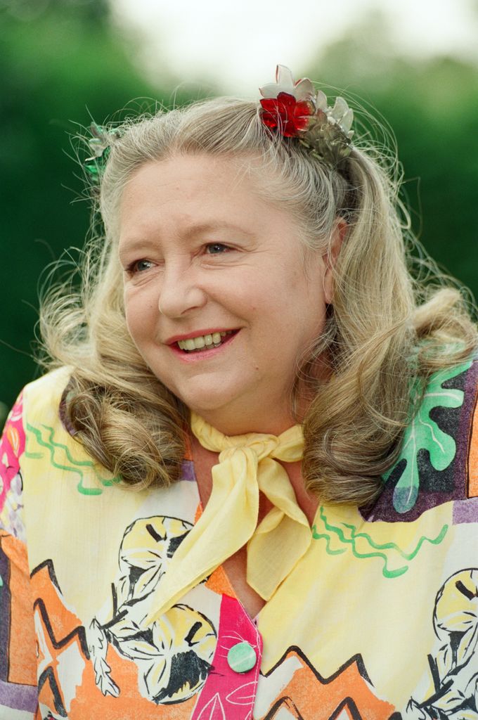 Photocall for new BBC production 'Keeping up Appearances'. Judy Cornwell, 2nd August 1992. (Photo by Dick Williams/Mirrorpix/Getty Images)