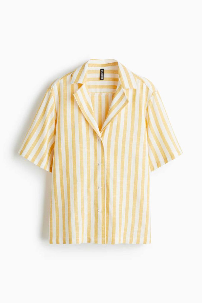 EXACT MATCH: H&M Loose-Fit Resort Shirt