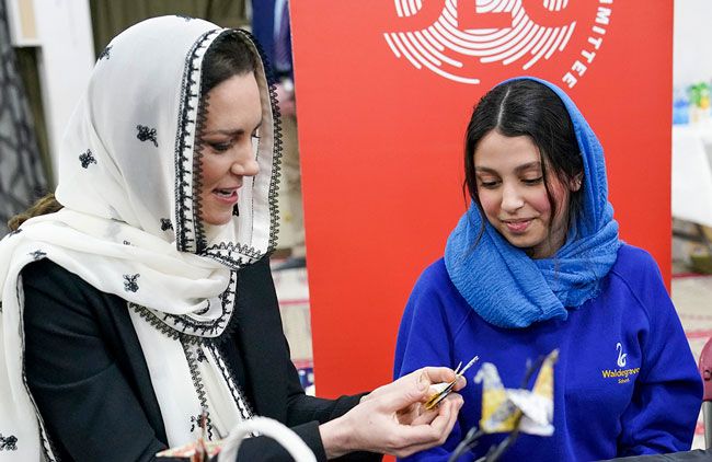Princess of Wales visits Hayes Muslim Centre
