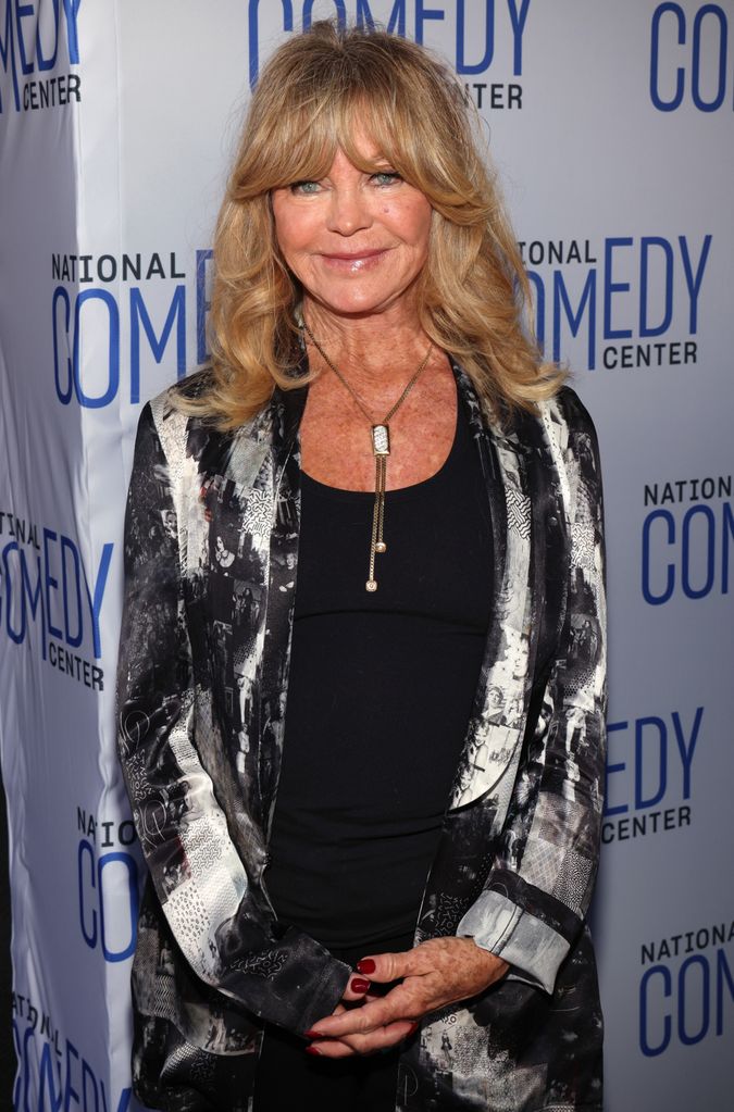 Goldie Hawn attends The National Comedy Center honoring George Schlatter at The Comedy Store on October 23, 2022 in West Hollywood, California. (Photo by David Livingston/Getty Images)