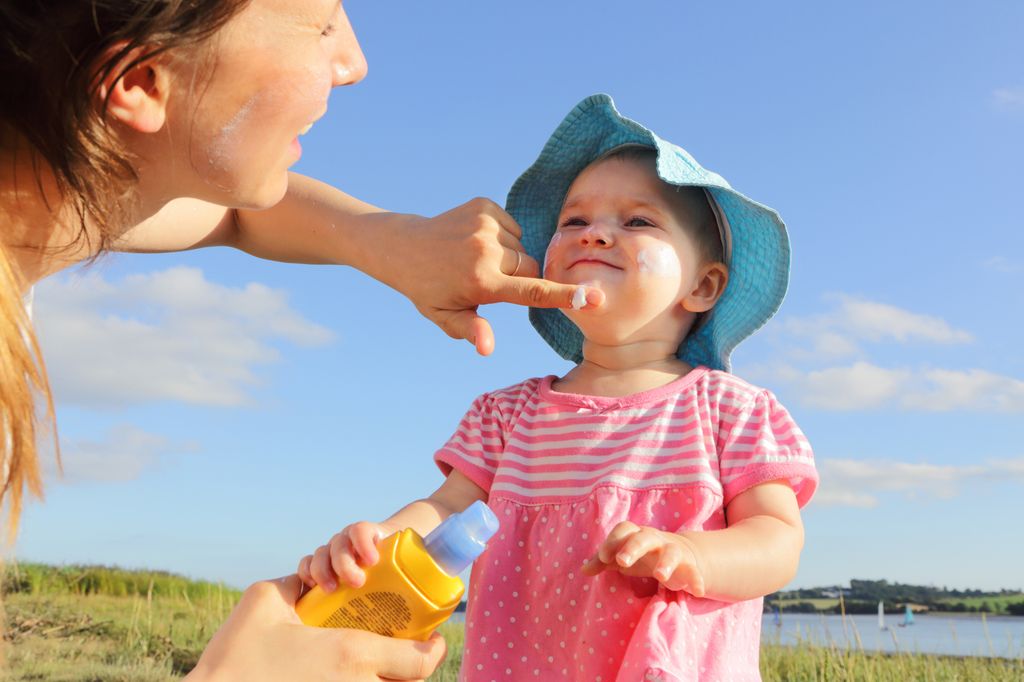 Fragrance-free and sensitive skin products are generally best for children