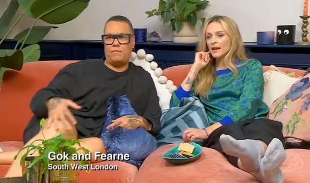 Gok Wan and Fearne Cotton on Celebrity Gogglebox