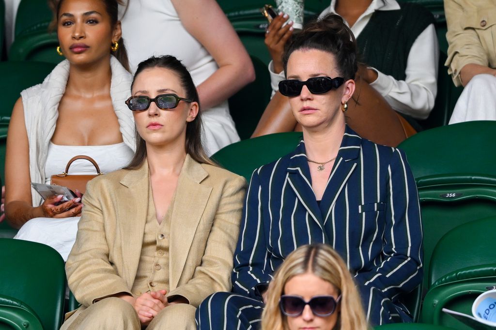 Erin Doherty seen at Wimbledon - believed to be with girlfriend Sinead Donnelly