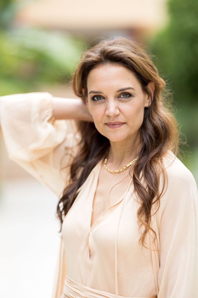 Katie Holmes attends the photocall of the Filming Italy 2024 on June 23, 2024 in Santa Margherita di Pula, Italy.