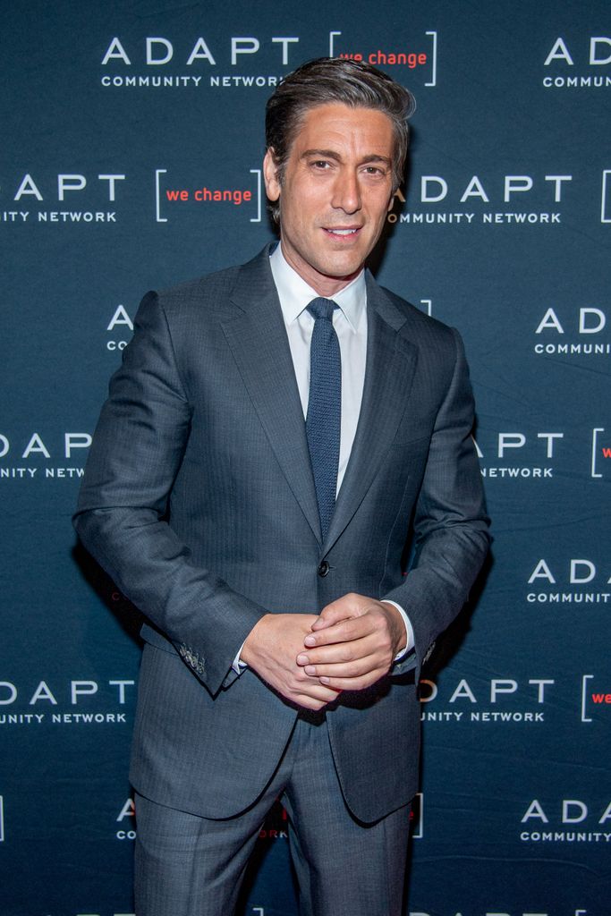 David Muir attends the 2019 Adapt Leadership Awards at Cipriani 42nd Street on March 14, 2019 in New York City