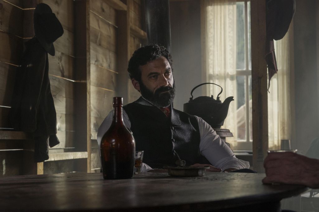Morgan Spector plays railroad tycoon George Russell