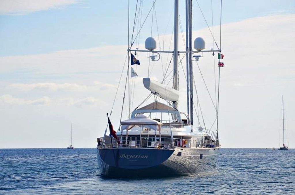 The Bayesian superyacht, which sank off the coast of Sicily